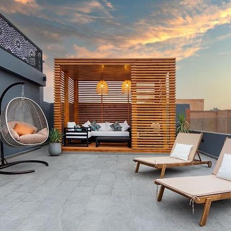 Appartement Cosy Au Coeur De Marrakech Avec Piscine Marrákes Kültér fotó